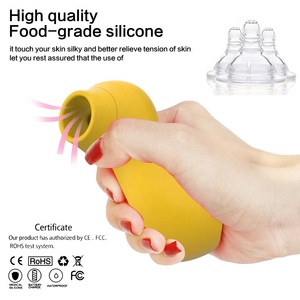 Vibromasseur Jaune en Forme de <span class=keywords><strong>Canard</strong></span> pour Femmes, Stimulateur Clitoridien, Suceur de Tétons, Jouets Sexuels, Vibromasseurs Clitoridiens à Succion - Product Image 3
