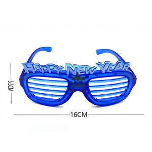 2024 Trung Quốc năm mới LED nhấp nháy màn trập kính màu đỏ trong suốt Pin hoạt động có hình dạng như số đóng hộp - Product Image 5