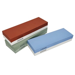 Pierre à aiguiser en corindon blanc pour couteaux de cuisine, outil de ponçage à l'huile, pierre à aiguiser humide, vente en gros - Product Image 1