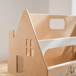 Kệ Sách Montessori Bán Chạy Nhất Kệ Sách Gỗ Cho Văn Phòng Tại Nhà Kệ Trưng Bày Cho CD/Tạp Chí/Sách - Product Image 4