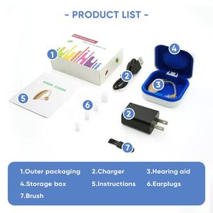 Bte barato atrás da orelha médica, alta qualidade, nova, venda, china, barato, atrás da orelha, aparelho auditivo para surdos, velho - Product Image 6