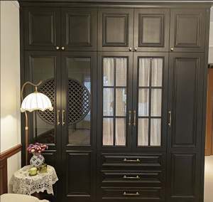 Armario de Ropa Personalizado BALOM con Estantes Ajustables, Barras para Colgar, Compartimentos para Cajones y Gabinetes para Zapatos para Uso Doméstico - Product Image 2