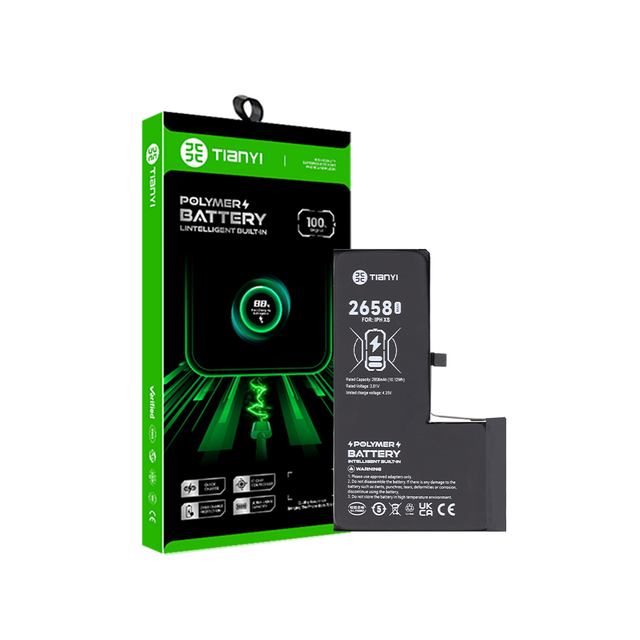 Tianyi Original Quality Mobile Phone Battery Stock Refurbished Battery for iPhone XSmax XS XS Max 11 12 13 14 15 16