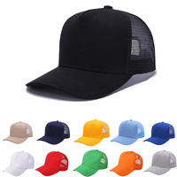 Casquette Trucker en Jean Brodé et Imprimé Personnalisé, Maille, 5 Panneaux, Formelle, Qualité Supérieure, Visière en Mousse – Vente en Gros