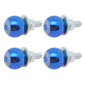 Viti per Targa Auto a 8 Punte, Accessori per Modifiche Esterne, <span class=keywords><strong>Bulloni</strong></span> Decorativi Universali con Filettatura M6 - Product Image 2