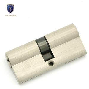 Fabrication d'usine 70mm Double ouverture en laiton <span class=keywords><strong>porte</strong></span> serrure cylindre haute garde clé hôtel bureau <span class=keywords><strong>cuisine</strong></span> matériel cuivre loquet cylindre - Product Image 5