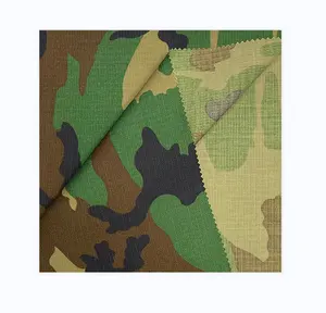 Ripstop Tc Camo Printed Fabric Poly Cotton Uniform Camouflage Fabric Polyester/cotton Printing Fabric