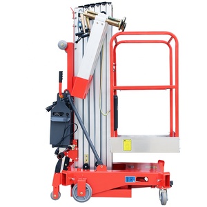 Tangga teleskopik pribadi 5m 8m 12m, kelas atas satu tiang listrik angkat aluminium Aloi angkat 10 m - Product Image 4