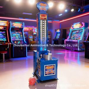 Máquina de Juego de Boxeo de Dos Jugadores Power Punch King Fighters con Medición de Fuerza - Equipo de Fitness - Product Image 3