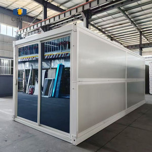 Per 20ft portatile prefabbricato pannello Sandwich casa contenitore pieghevole Mobile struttura <span class=keywords><strong>in</strong></span> acciaio 30 anni di vita di servizio per la casa - Product Image 1