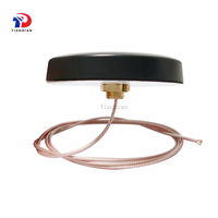 Antena inalámbrica redonda de montaje con orificio de tornillo para exteriores 4G LTE GPS GSM 8dBi Lte 4G 5G Antena de gabinete