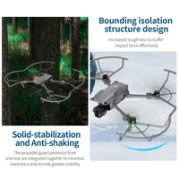 STARTRC Lame d'aile Lame d'aile à dégagement rapide Housse de protection anti-collision plus sûre Hélice Garde Drone Accessoires pour DJI Air 3