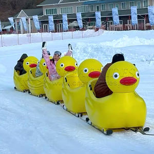 Mignon canard en PE, luge à neige, toboggan d'hiver pour enfants, jouet de neige pour jouer en extérieur - Product Image 6
