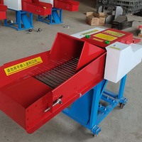Diesel électrique moteur vache mouton alimentation animale alimentation herbe riz maïs blé paille foin fourrage coupe-paille machine