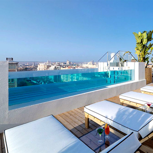 Leyu Thương Hiệu Bể Bơi Đúc Acrylic 30Mm-200Mm Trong Suốt 100% Lucite Nhập Khẩu 20 Năm Bảo Hành Cho Nhà - Product Image 6