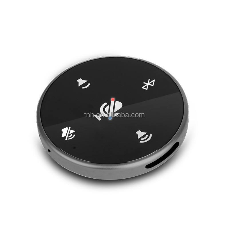 Black, 1 Desktop USB Mic with Speaker and Switch