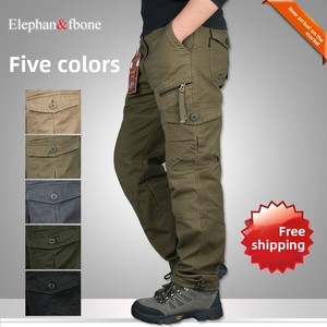 <span class=keywords><strong>Pantalon</strong></span> de travail cargo pour <span class=keywords><strong>homme</strong></span> 100% coton, <span class=keywords><strong>pantalon</strong></span> de <span class=keywords><strong>jogging</strong></span>, de randonnée, décontracté, <span class=keywords><strong>pantalon</strong></span> - Product Image 5