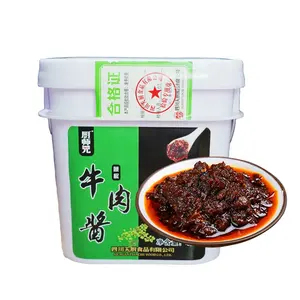 4.5kg Commercial Wholesale Popular And Delicious Delicious Paste Rattan Pepper Flavor Beef Sauce Seasoning Beef Noodles Sauce