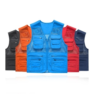 Custom Logo Waterproof High-End Unisex Workwear Vest Multi Pockets Hi Visibility <b>Construction</b> <b>Work</b> <b>Clothes</b> with Customized Color - Product Image 1