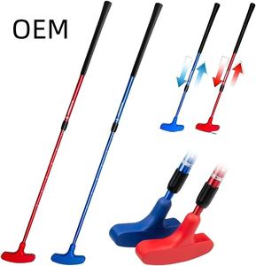 両面伸縮アルミ合金パター右ハンドユース大人クロスボーダーゴルフアクセサリー調整可能チッパークラブ付き - Product Image 1