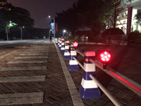 Feu de signalisation solaire SWLN12, 12 LED, clignotant haute intensité, étanche IP66, trois-en-un (poignée/aimant/support), portée visible de 800 m