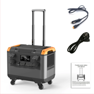 Générateur d'énergie solaire de grande capacité 3000W de qualité supérieure avec contrôleur MPPT, station d'alimentation d'urgence 1000W, source AC/DC pour voiture - Product Image 2