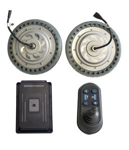 Motor de silla de ruedas eléctrica sin escobillas y sin engranajes, kit de conversión de motor de carro de logística, 24V, 160W, novedad - Product Image 1