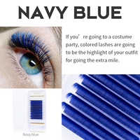 Gollee – Extensions de couleurs, Volume 0.07mm, cils de Volume C D Curl, Extension Semi-permanente 8 ~ 20mm