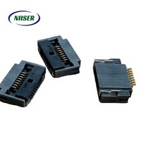 Conector FPC de Repuesto LCP Sin Halógenos FH52-8S-0.5SH, 8P, 0.5mm, Horizontal, con Bloqueo Flip Lock para Cable FFC de 0.3mm, Automotriz e Industrial