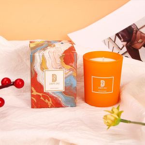 Vela Aromática de Cera de Soya en Frasco de Vidrio, Aroma Floral, Decoración Minimalista para el Hogar - Product Image 2