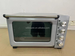 <span class=keywords><strong>Mini</strong></span>-<span class=keywords><strong>four</strong></span> <span class=keywords><strong>électrique</strong></span> de comptoir à convection avec ventilateur, pour la cuisson de pizzas, élément chauffant en acier inoxydable, capacité 33L, usage domestique - Product Image 4