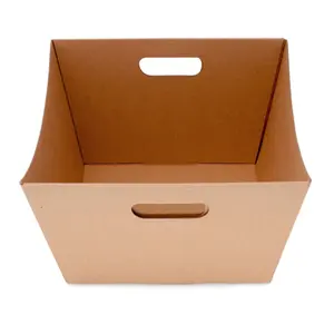 Large Hamper Tray For Gift Cosmetics Crafts Food Transportation In Cafes Confectionery Stores Supermarkets