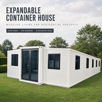 Maisons en bois en conteneurs, mini-maisons prêtes à être expédiées, maison modulaire pliable à double aile, artisanale, épaissie, abri en conteneur