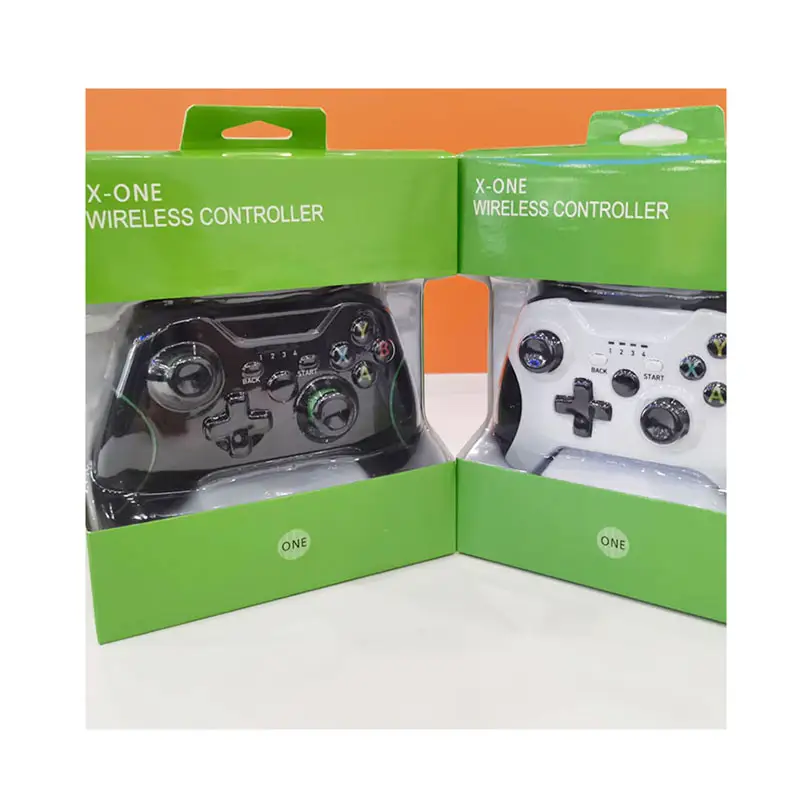 For original factory support logo printed wholesale gamepad mando wired or wireless joystick xbox 360 one controller