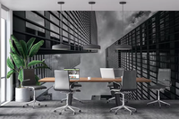 Autocollants muraux intérieurs personnalisables en vinyle, logo d'entreprise personnalisé, lettrage intérieur