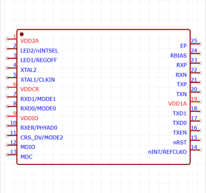 รายการชิ้นส่วนอินเทอร์เฟซ IC BOM พร้อมรองรับ HP Auto-MDiX LAN8720AI-CP-TR ตัวรับส่งสัญญาณอีเธอร์เน็ต RMII 10/100 ขนาดเล็ก - Product Image 5