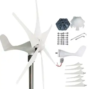 10 Kw 20kw rüzgar türbini sistemi ile denetleyici inverterli akü ev alternatif enerji rüzgar rüzgar türbini jeneratör 10kw