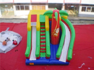 Grand <span class=keywords><strong>toboggan</strong></span> extérieur commercial gonflable de <span class=keywords><strong>toboggan</strong></span> d'eau pour des enfants à vendre <span class=keywords><strong>Trampoline</strong></span> de divertissement commercial - Product Image 5