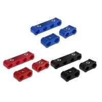 Kit de pinces de séparation de fils de bougie d'allumage en aluminium pour moteur Pièces détachées automobiles Manchon de séparation de ligne de bougie d'allumage