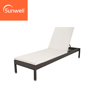 Direct usine meubles de <span class=keywords><strong>jardin</strong></span> en rotin <span class=keywords><strong>pas</strong></span> <span class=keywords><strong>cher</strong></span> en osier Double chaise longue de piscine chaise longue chaise avec <span class=keywords><strong>bas</strong></span> prix - Product Image 3