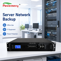 파워메리 6kVA 5kW 단상 온라인 리튬 UPS 순수 정현파 중국 공장 서버 네트워크 백업 공급 시스템용