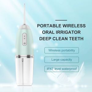 Hydropulseur sans fil rechargeable TAHATH, étanche IPX6, portable pour voyage, vente en gros directe usine - Product Image 1