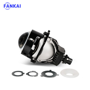 FANKAI ไฟหน้า LED 3 นิ้ว 12V 60W H4 เลนส์แบบลำแสงคู่ ใช้ได้กับรถยนต์ทั่วไป สำหรับการดัดแปลงและอัปเกรด - Product Image 4