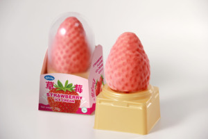 Bán Buôn Giá Halal Chứng Nhận Hạnh Phúc Dâu Tây Kem Chất Lượng Cao 75G Dâu Tây Có Hương Vị Kem - Product Image 5