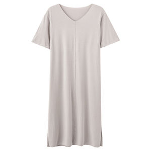 Venta al por mayor <span class=keywords><strong>ropa</strong></span> de cuidado posparto con almohadillas para el pecho, faldas de dormir para mujeres <span class=keywords><strong>embarazadas</strong></span>, modal de verano de manga corta suelta de talla grande - Product Image 6