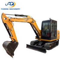 Miniexcavadora CAT 305.5E2 Usada, Excavadora Pequeña de 5.5 Toneladas, Miniexcavadora de Orugas Caterpillar 305.5E2 para Construcción y Paisajismo