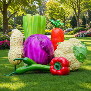 <span class=keywords><strong>Escultura</strong></span> <span class=keywords><strong>de</strong></span> Resina <span class=keywords><strong>de</strong></span> Vegetales <span class=keywords><strong>de</strong></span> Tamaño Real para Exteriores, Decoración <span class=keywords><strong>de</strong></span> Jardín, Granja, Paisaje, Centro Comercial, Adornos <span class=keywords><strong>de</strong></span> Dibujos Animados - Product Image 1