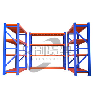 Estantería de almacenamiento de utilidad duradera Servicio medio 100KG 200KG 300KG 400KG 500KG Estantes de almacén de acero - Product Image 1