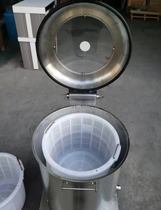 <span class=keywords><strong>Centrifugeuse</strong></span> électrique commerciale de <span class=keywords><strong>salade</strong></span> de fruits et légumes en acier inoxydable de grande capacité 20L 35L 70L avec minuterie - Product Image 3