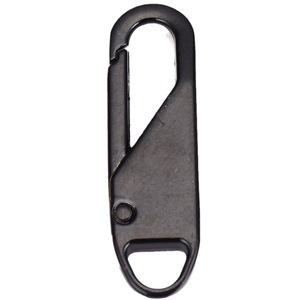 Tirette de <span class=keywords><strong>fermeture</strong></span> éclair détachable en métal avec poignée porte-clés, pièce de rechange pour bagages, vêtements, vestes, bottes et porte-clés - Product Image 2